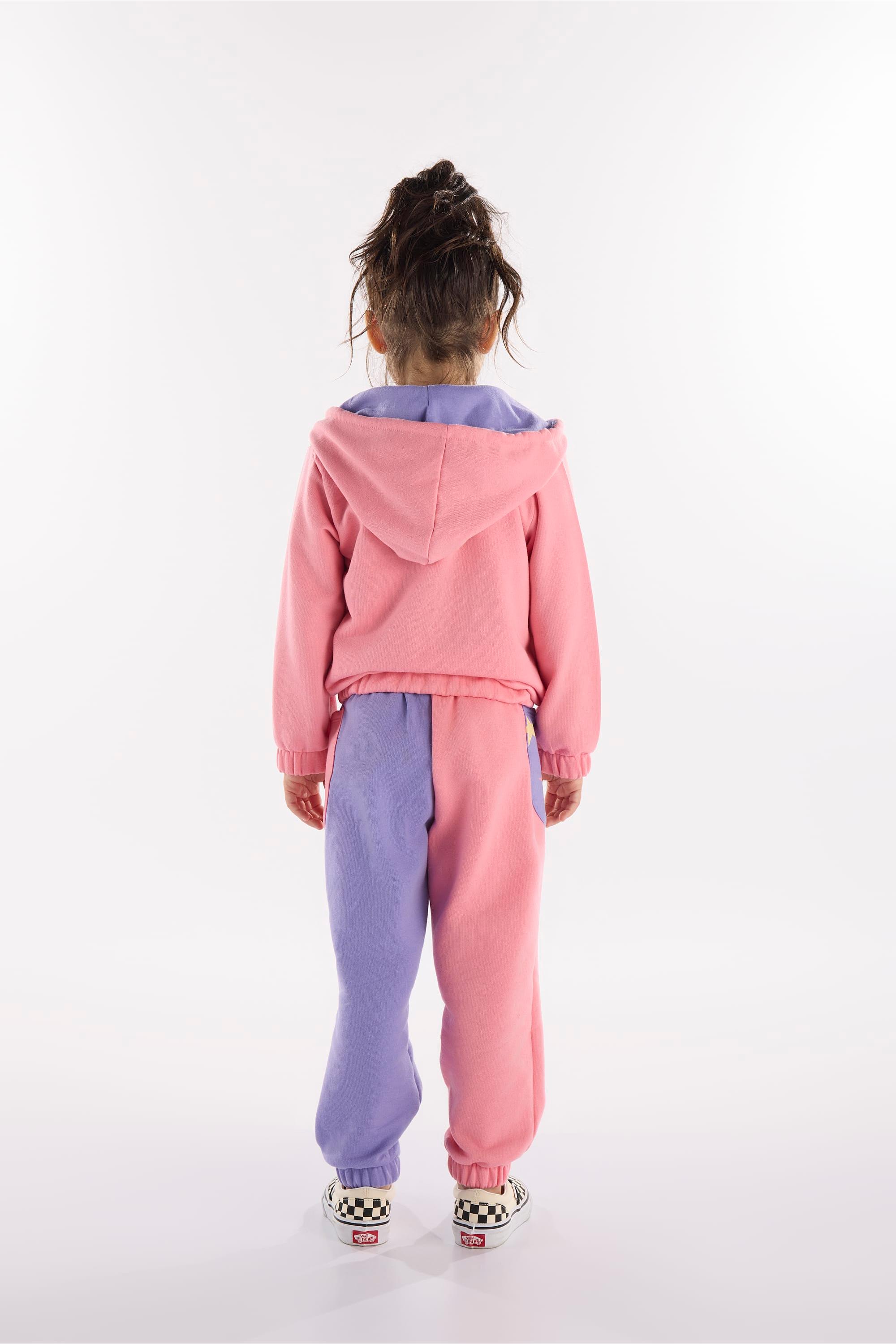 Conjunto Estrela Infantil com Jaqueta e Calça (Rosa) Três e Já - Imagem 29